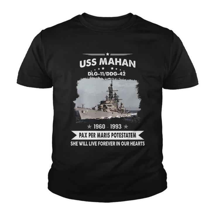 Uss Mahan Dlg 11 Ddg  Youth T-shirt