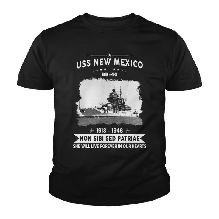 Uss New Mexico Bb  Youth T-shirt