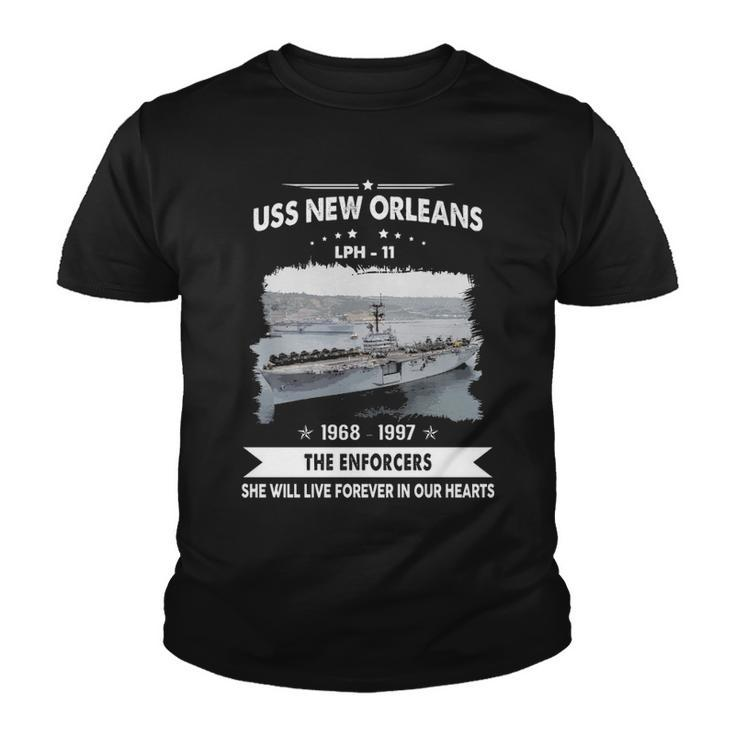 Uss New Orleans Lph  Youth T-shirt