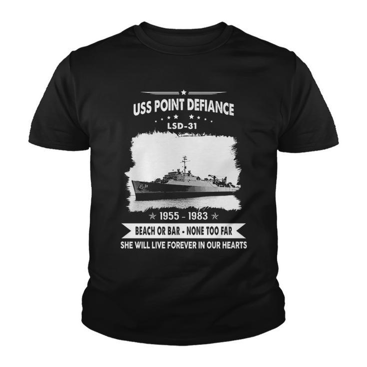 Uss Point Defiance Lsd  Youth T-shirt
