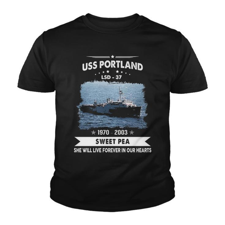 Uss Portland Lsd  V2 Youth T-shirt