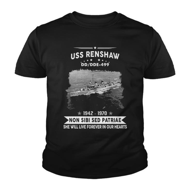 Uss Renshaw Dd  Youth T-shirt