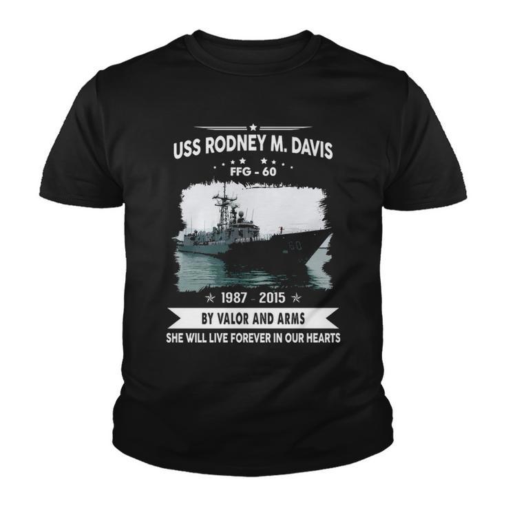 Uss Rodney M Davis Ffg  Youth T-shirt