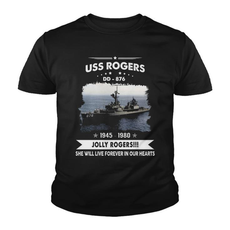 Uss Rogers Dd  V2 Youth T-shirt