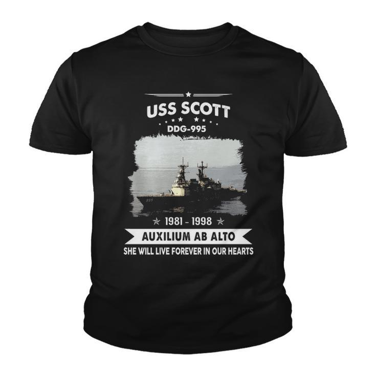 Uss Scott Ddg  Youth T-shirt