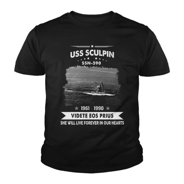 Uss Sculpin Ssn  Youth T-shirt