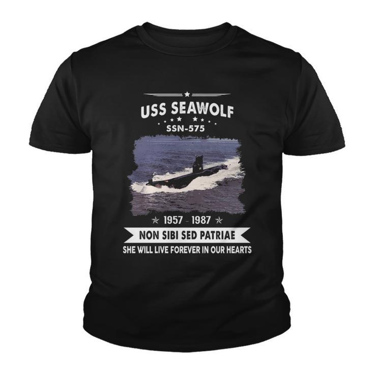 Uss Seawolf Ssn  Youth T-shirt