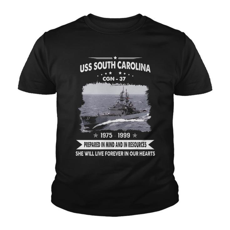 Uss South Carolina Cgn  Youth T-shirt