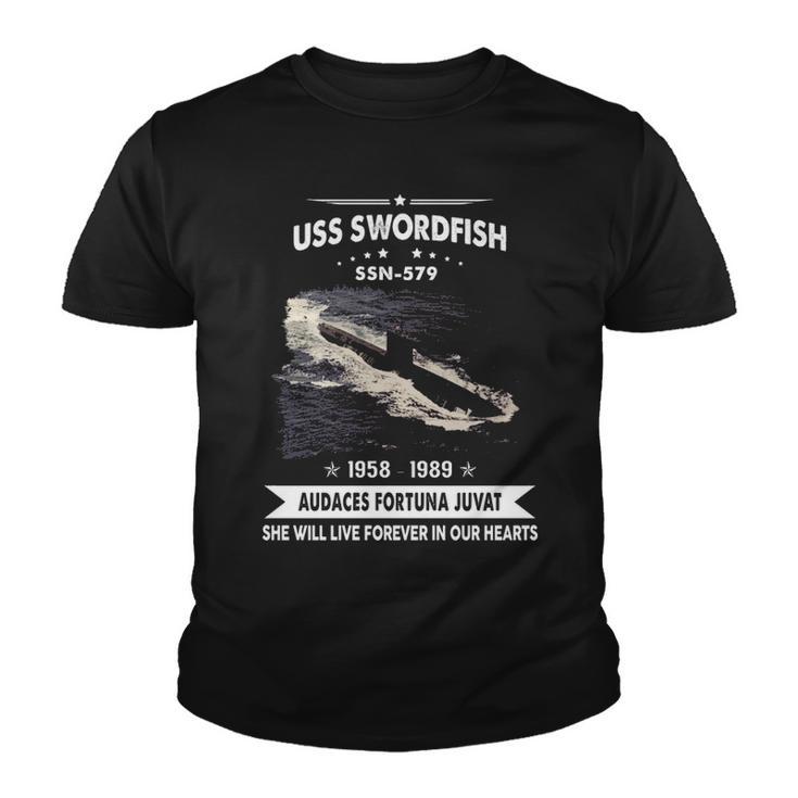 Uss Swordfish Ssn  Youth T-shirt