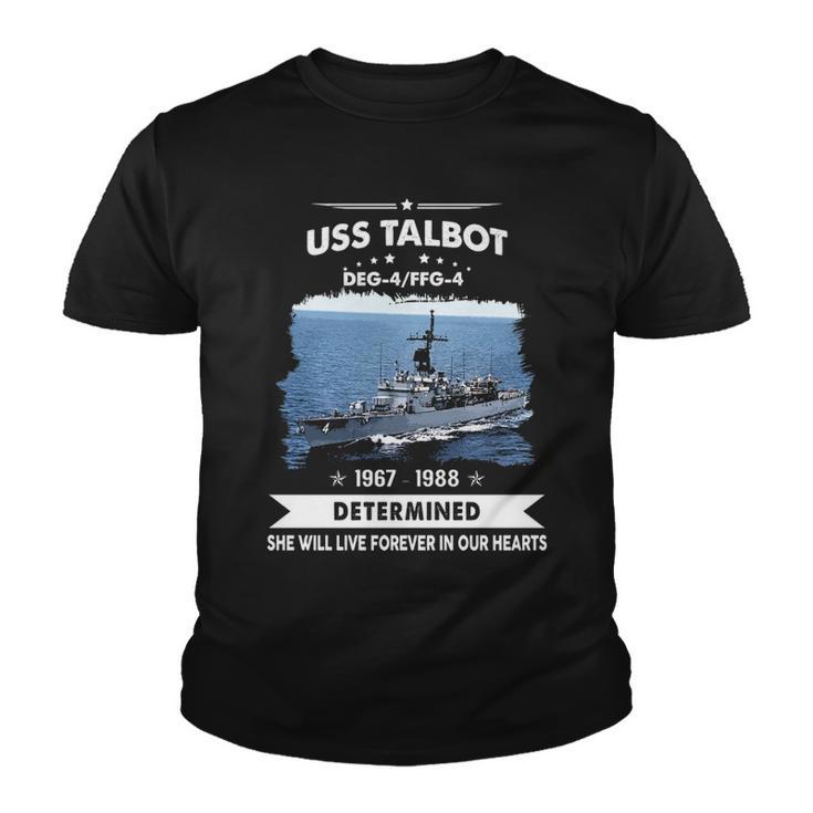 Uss Talbot Ffg 4 Deg  Youth T-shirt