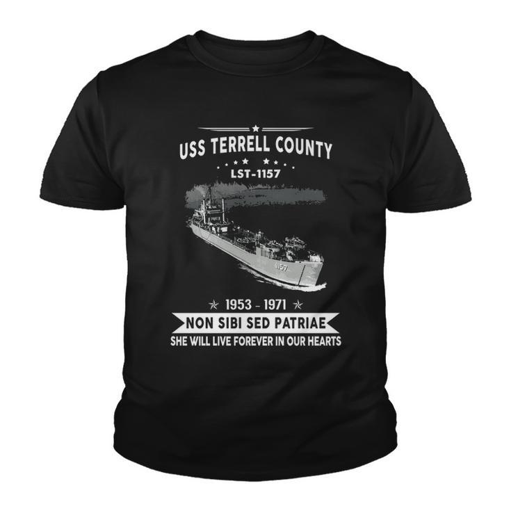 Uss Terrell County Lst  Youth T-shirt