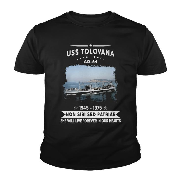 Uss Tolovana Ao  Youth T-shirt