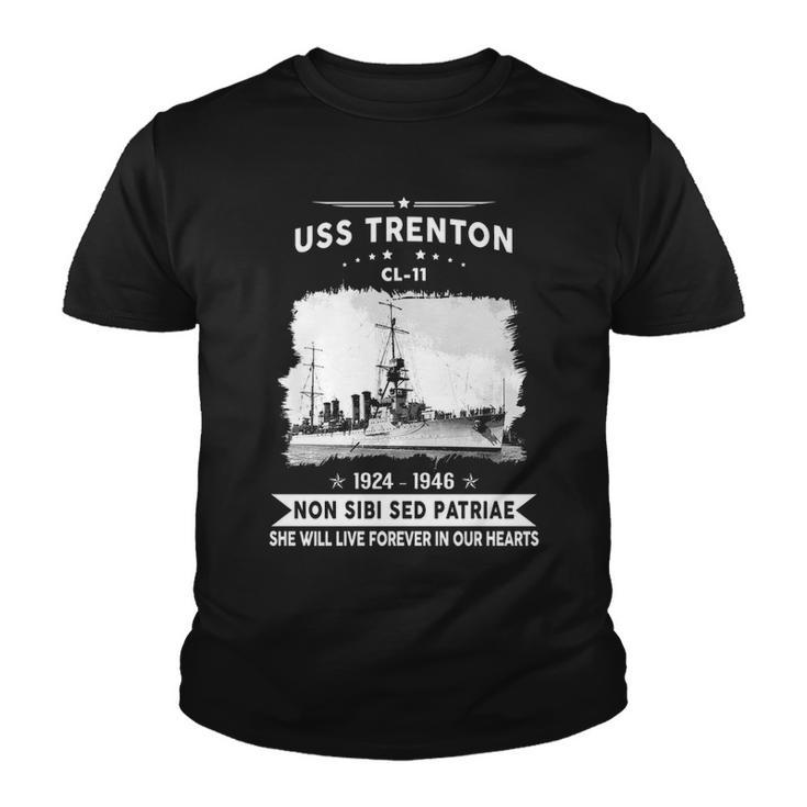 Uss Trenton Cl  Youth T-shirt