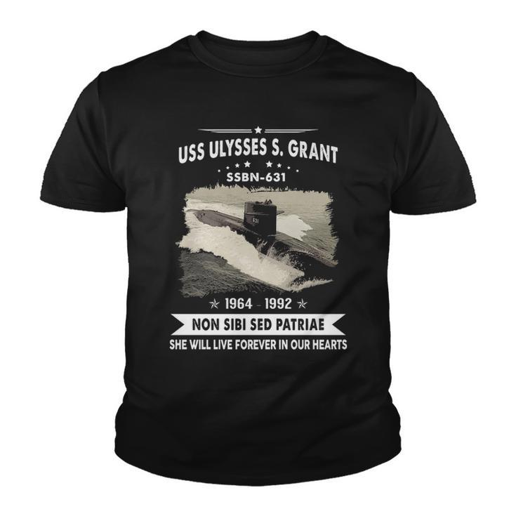 Uss Ulysses S Grant Ssbn  Youth T-shirt