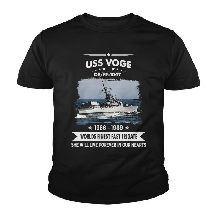 Uss Voge  Ff 1047 De  Youth T-shirt