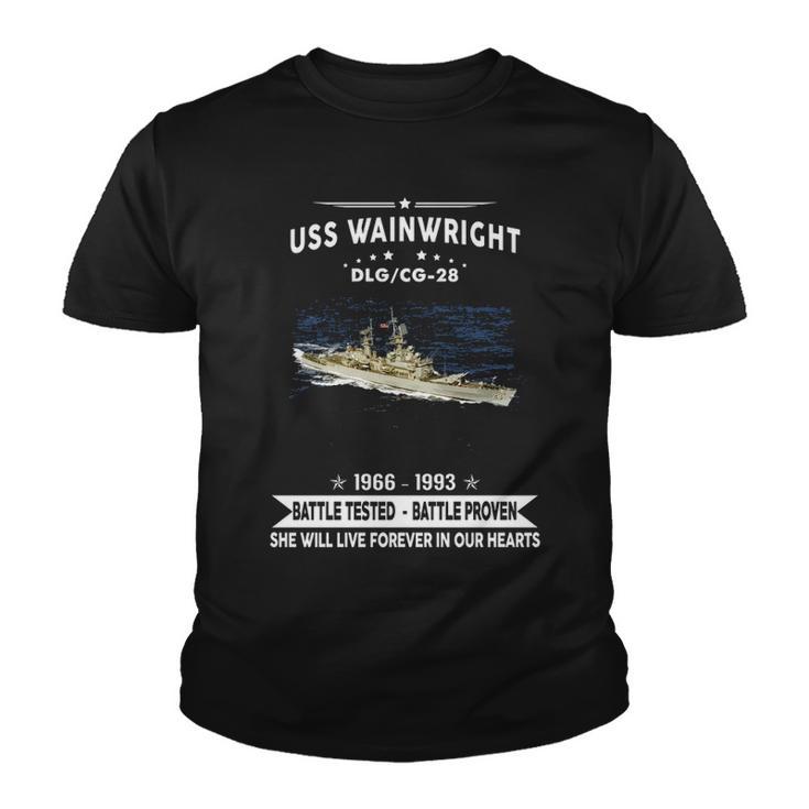 Uss Wainwright Cg 28 Dlg  Youth T-shirt