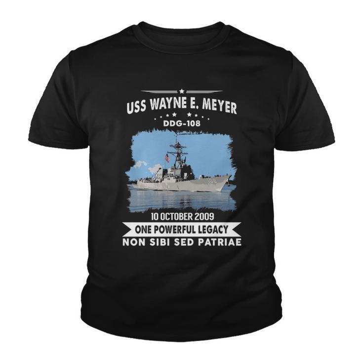 Uss Wayne E Meyer Ddg  Youth T-shirt