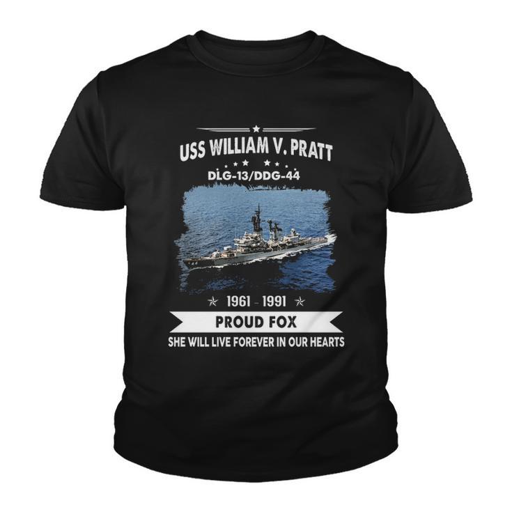 Uss William V Pratt Dlg 13 Ddg  Youth T-shirt