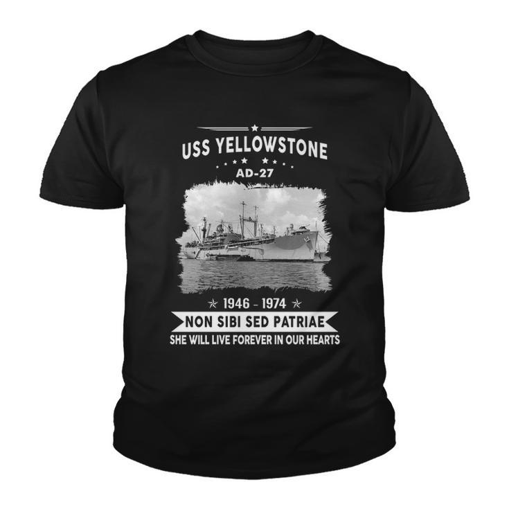 Uss Yellowstone Ad  V2 Youth T-shirt