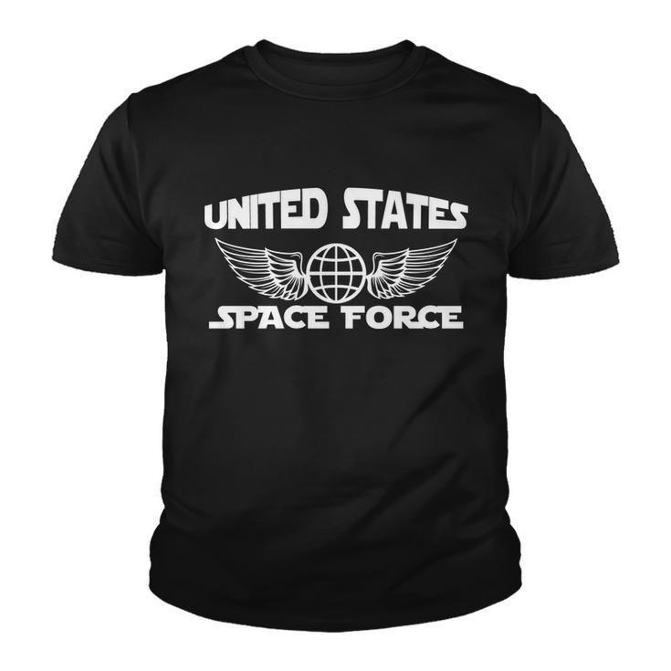 Ussf United States Space Force Logo Youth T-shirt