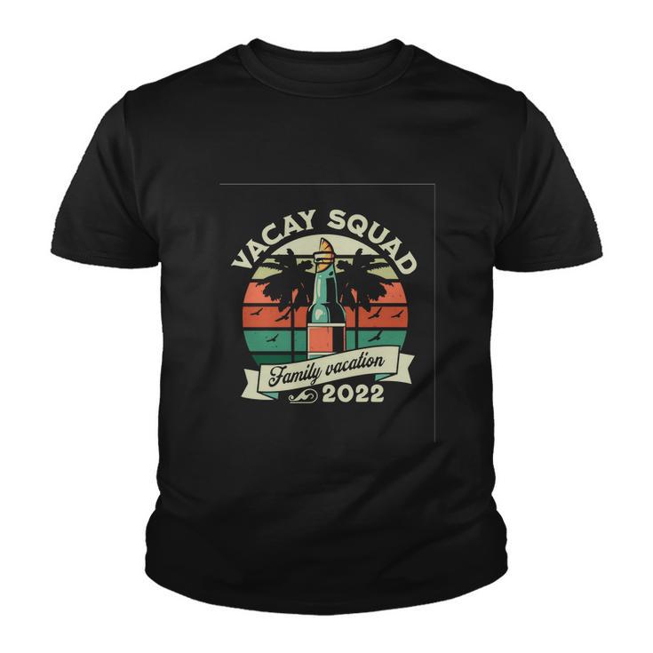 Vacay Squad Family Vacation Vacay Mode Summer Vibes Vintage Holiday Vacation Youth T-shirt