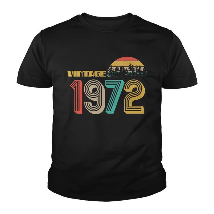 Vintage 1972 Sun Wilderness 50Th Birthday Youth T-shirt