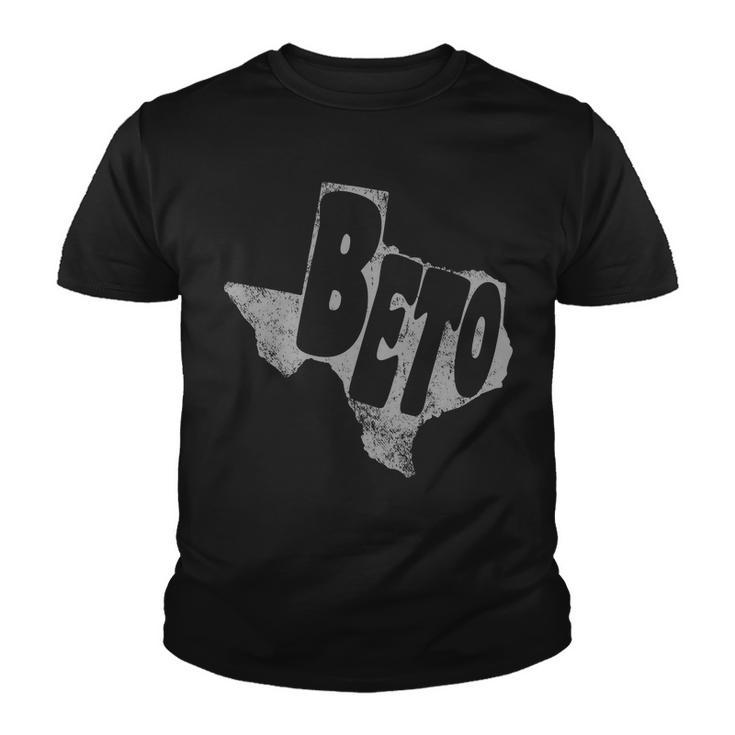 Vintage Beto Texas State Logo Youth T-shirt