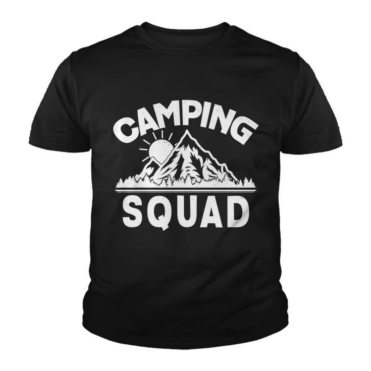 Vintage Camping Squad Wilderness Youth T-shirt