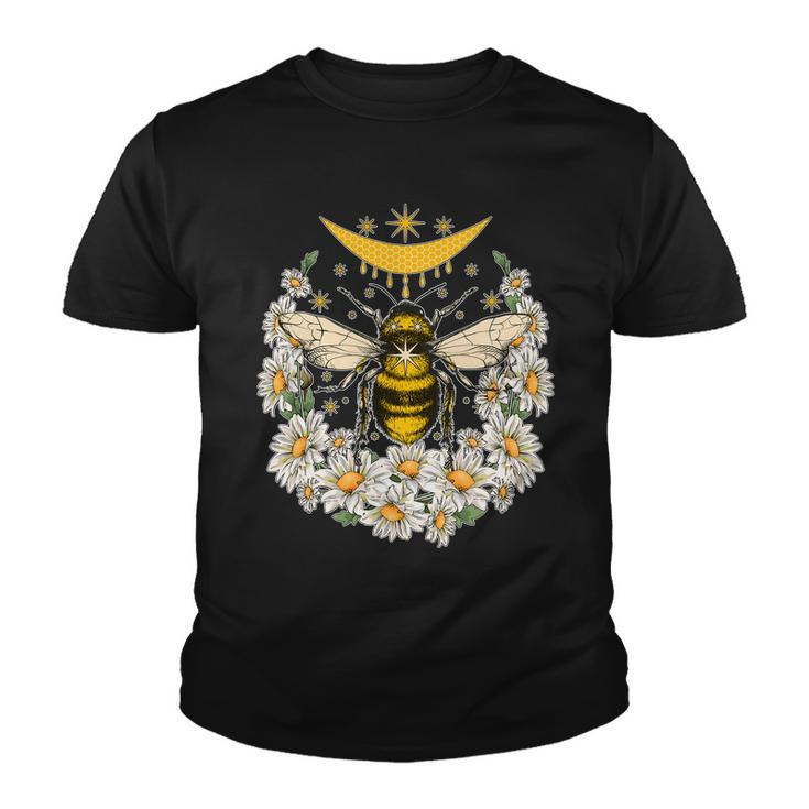 Vintage Daisy Honey Moon Bee Tshirt Youth T-shirt