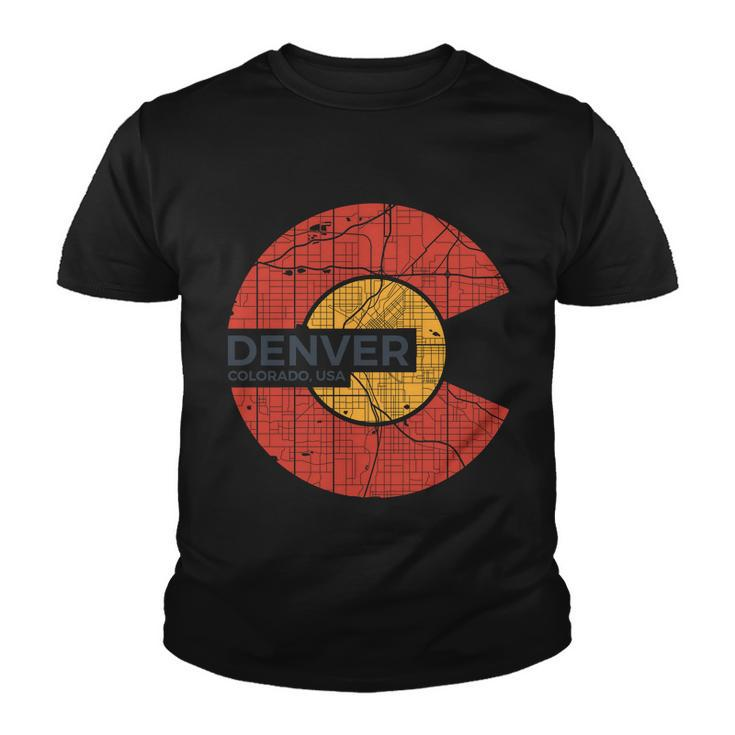 Vintage Denver Colorado Logo Tshirt Youth T-shirt