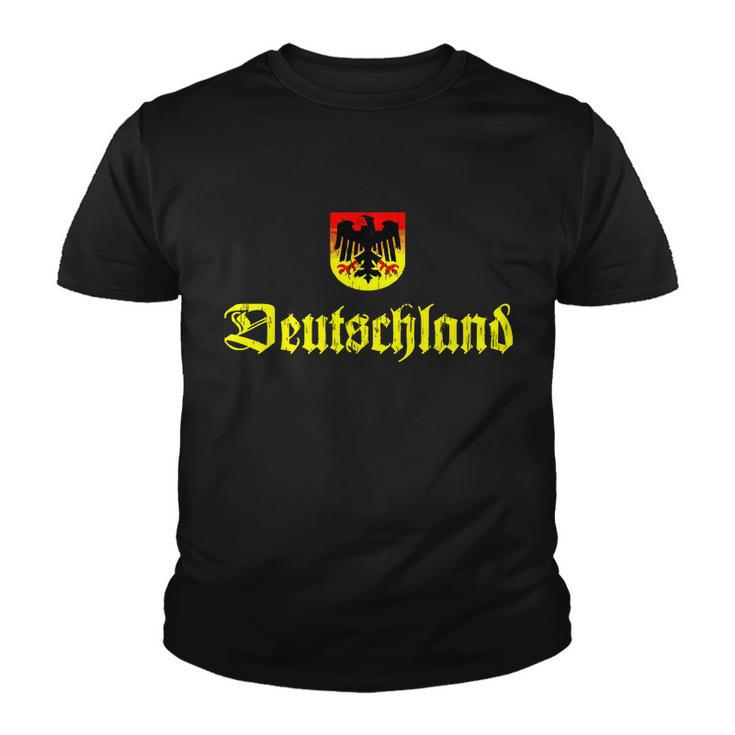 Vintage Deutschland German Logo Youth T-shirt