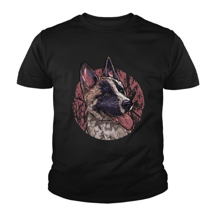 Vintage German Shepherd V2 Youth T-shirt