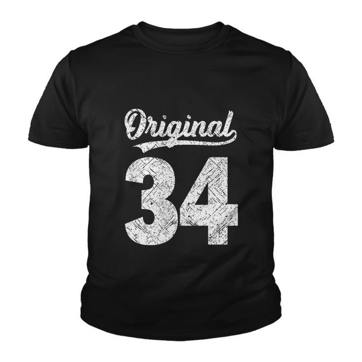 Vintage Of It´S My 34Th Birthday Youth T-shirt
