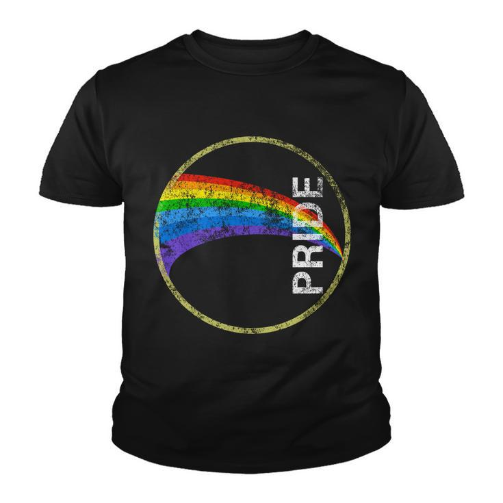 Vintage Rainbow Gay Pride Youth T-shirt
