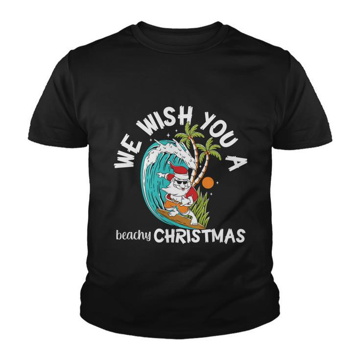 We Wish You A Beachy Christmas In July Youth T-shirt