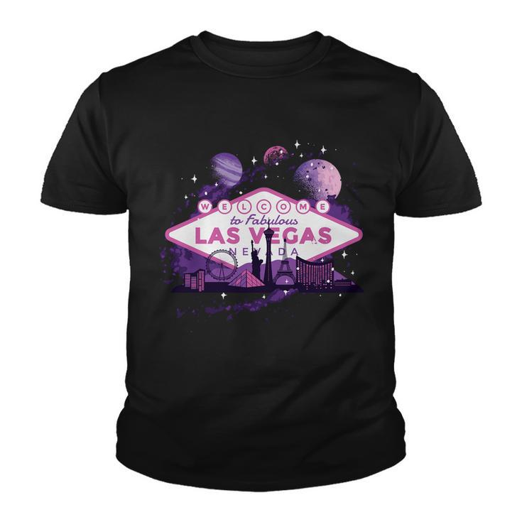 Welcome To Fabulous Las Vegas Universe Youth T-shirt