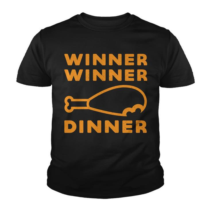 Winner Winner Chicken Dinner Funny Gaming Youth T-shirt
