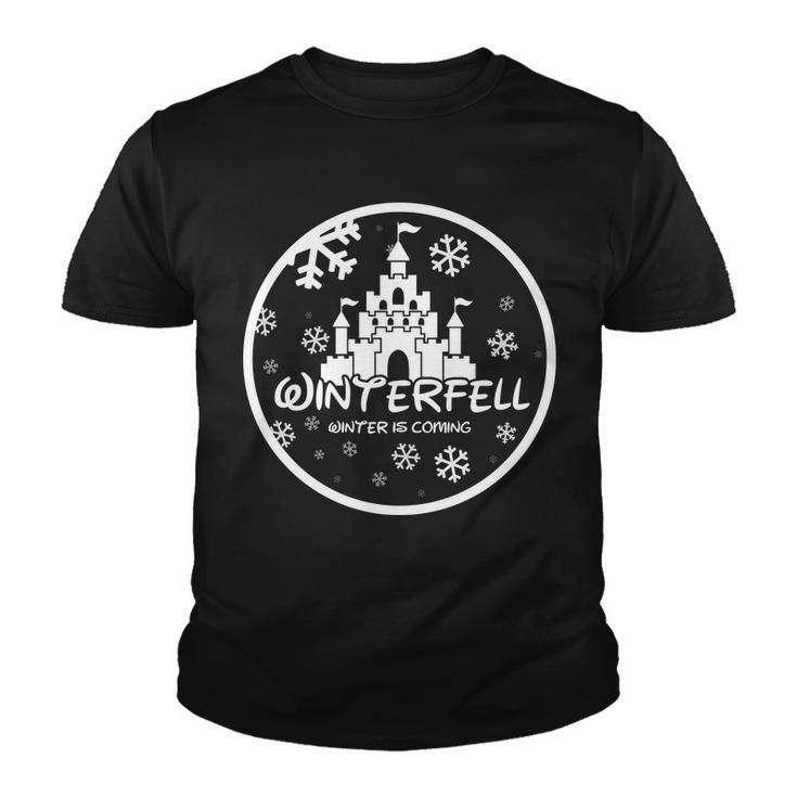 Winterfell Parody Logo Winter Is Coming Tshirt Youth T-shirt