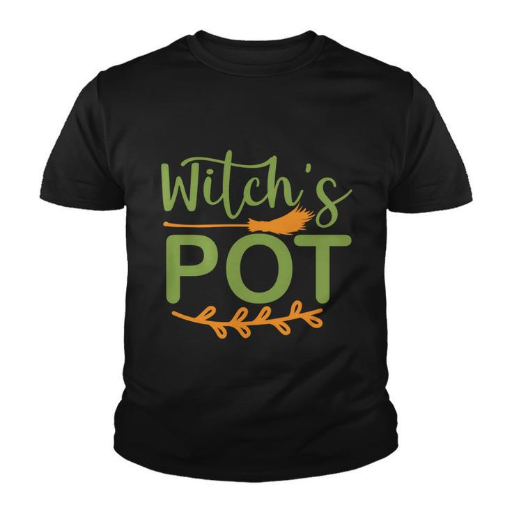 Witchs Pot Funny Halloween Quote Youth T-shirt
