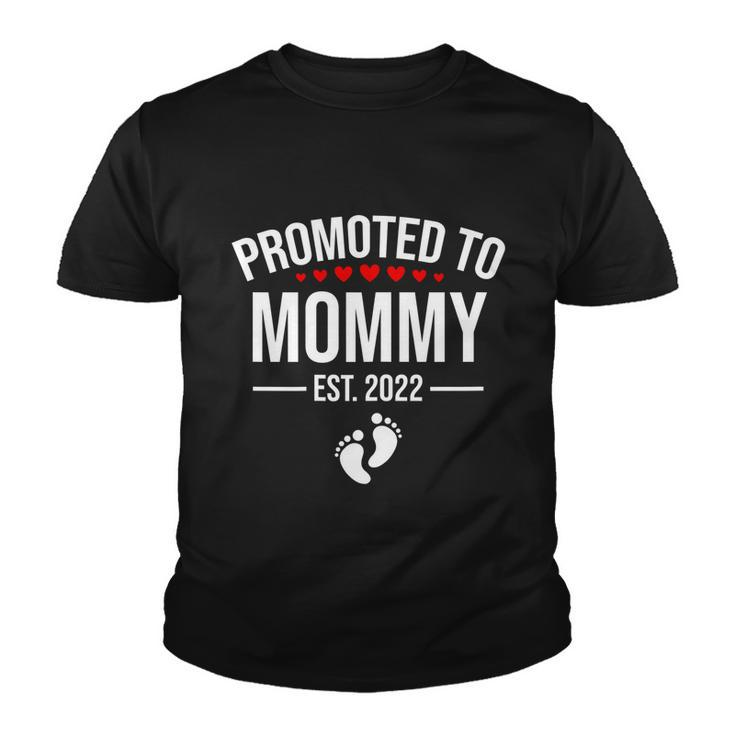 Womens 1St Time Mom Est 2022 Gift New First Mommy 2022 Mothers Day Gift Tshirt Youth T-shirt