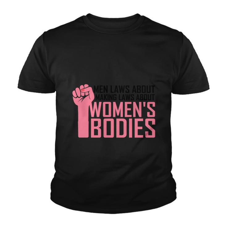 Womens Rights Uterus Body Choice 1973 Pro Roe Youth T-shirt