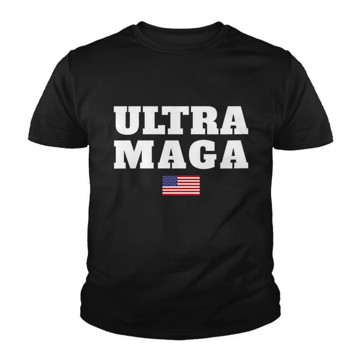 Womens Ultra Maga Vneck Tshirt Youth T-shirt