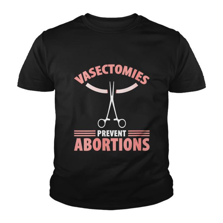 Womenss Funny Vasectomy Retired Baby Maker Vasectomy Survivor Youth T-shirt