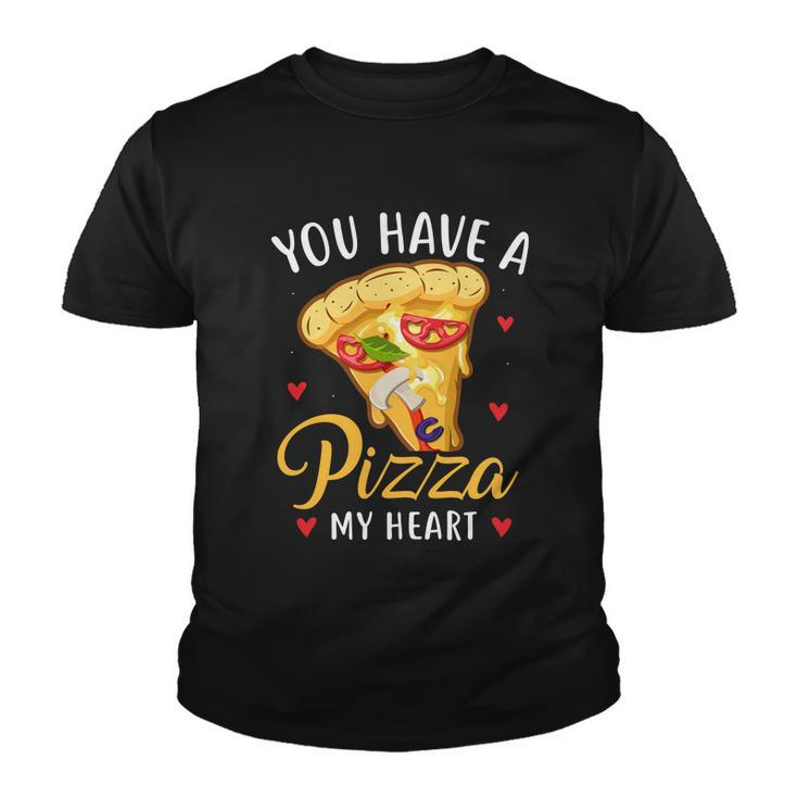 You Have A Pizza My Heart Cute Graphic Plus Size Shirt For Girl Boy Graphic Design Printed Casual Daily Basic Youth T-shirt