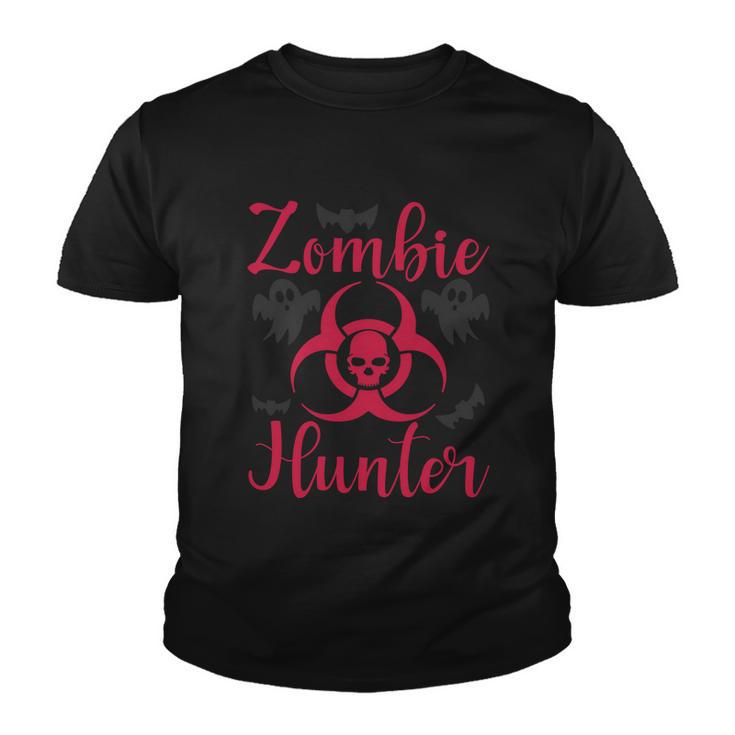 Zombie Hunter Halloween Quote V2 Youth T-shirt