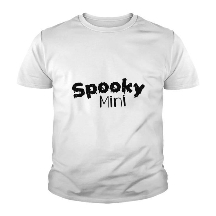 Basic Halloween Kids Gift Spooky Mini Youth T-shirt
