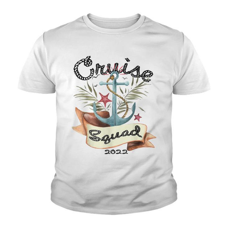 Cruise Squad 2022  Family Cruise Trip Vacation Holiday  Youth T-shirt