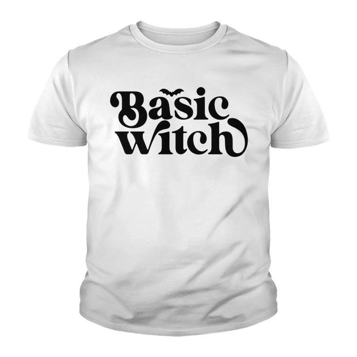 Halloween Basic Witch Gift For You Youth T-shirt
