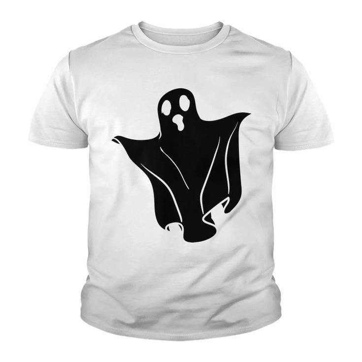 Halloween Creepy Ghost Black Design For You Youth T-shirt