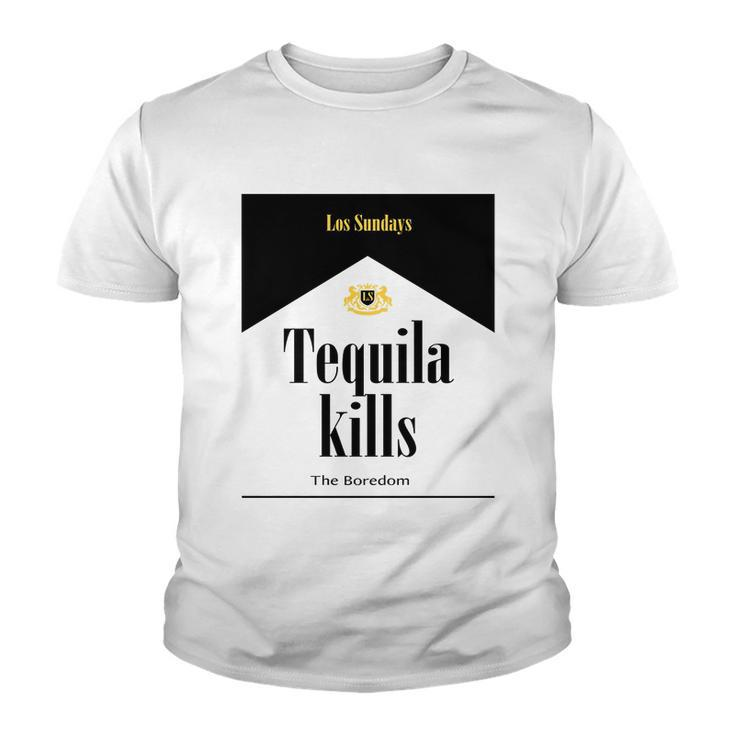 Los Sundays Tequila Kills The Boredom Sunday Club V2 Youth T-shirt